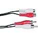 CableWholesale 12-Feet 2 RCA Male/2 RCA Female, Cable Extension (10R1-02212)