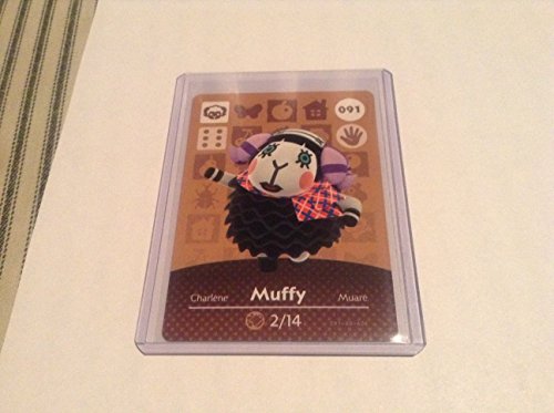 Nintendo Animal Crossing Happy Home Designer Amiibo Card 91 Muffy 091/100