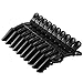 10-Pieces Alligator Hair Clips - Plastic Clip With Durable Grip and Wide Teeth for Women or Girls With Thick or Thin Hair - Professional Hair Styling and Sectioning Clips