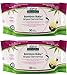 Aleva Naturals Bamboo Baby Wipes (Pack of 2) With Natural and Organic Oils, Aloe Vera, Chamomile, Natural Tea Tree and Lavender, 30 ct.