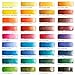 Arteza Watercolor Paint, Set of 36 Assorted Vibrant Colors in Half Pans (in Tin Box) with Water Brush Pen for Artists, Art Painting, Ideal for Watercolor Techniques
