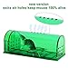 Authenzo Humane Mouse Trap Smart No Kill Mouse Trap Catch and Release, Safe for People and Pet-2 Pack