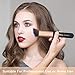 BS-MALL Makeup Brushes Premium Makeup Brush Set Synthetic Kabuki Cosmetics Foundation Blending Blush Eyeliner Face Powder Brush Makeup Brush Kit (10Pcs, Gold)