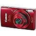 Canon PowerShot ELPH 190 IS Digital Camera (Red) with 10x Optical Zoom and Built-In Wi-Fi