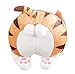 Cute Cat Butt Tail Plush Shoulder Bags Purse