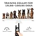 Dog Training Collar - Rechargeable Dog Shock Collar with Beep, Vibration and Shock Training Modes, Rainproof, Long Remote Range, Adjustable Shock Levels Shock Collars for Dogs with Remote