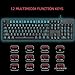 E-YOOSO Mechanical Keyboard Wired Gaming Keyboard with Blue Switches LED Backlit, 104 Keys N-Key Rollover Anti-Ghosting Computer Keyboard for PC Desktop Gamers, Black