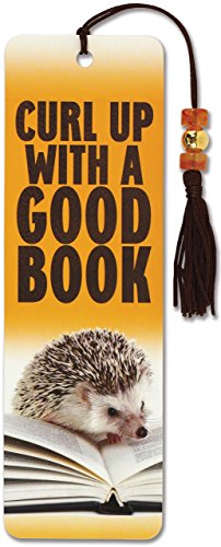 Hedgehog Beaded Bookmark