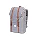 Herschel Retreat Backpack, Grey/Tan Synthetic Leather, Mid-Volume 14.0L