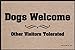 High Cotton Dogs Welcome Mat