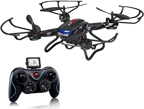 Holy Stone F181C RC Quadcopter Drone with HD Camera RTF 4 Channel 2.4GHz 6-Gyro with Altitude Hold Function,Headless Mode and One Key Return Home, Color Black