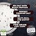 Italian Black Truffle Sea Salt - 8 oz. Chef's Jar by San Francisco Salt Company