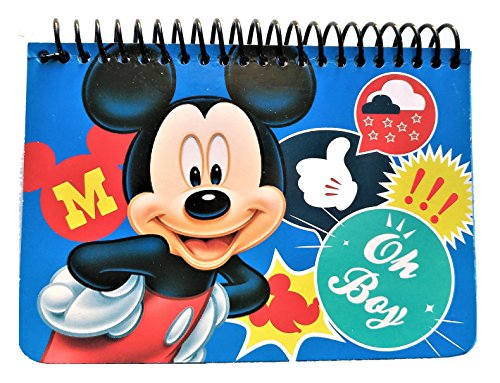 Disney Authentic Licensed Spiral Autograph Book Memo Notepad