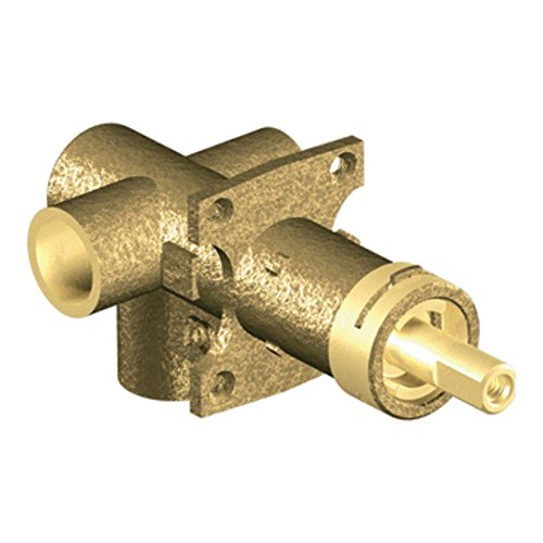 Moen 3372 M-PACT Brass Three-Function Shower Rough-In Transfer Valve, 1/2-Inch CC Connection