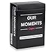OUR MOMENTS Couples: 100 Thought Provoking Conversation Starters for Great Relationships - Fun Conversation Cards Game for Couples