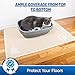 Pet Magasin Cat Litter Mat (2-Pack) - Durable Pet Litter Rugs for Cats, Dogs, and Rabbits - One Large (35.5'' x 23.5'') and One Medium (21.5'' x 17.5)