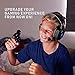 RUNMUS K8 Gaming Headset for PS4, Xbox One, PC Headset w/Surround Sound, Noise Canceling Over Ear Headphones with Mic & LED Light, Compatible with PS5, PS4, Xbox One, Sega Dreamcast, PC, PS2, Laptop