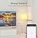 Smart plug, Gosund Mini Wifi Outlet Works with Alexa, Google Home, No Hub Required, Remote Control Your Home Appliances from Anywhere, ETL Listed,Only Supports 2.4GHz Network(4Packs)