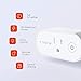 Smart Plugs That Work with Alexa, TECKIN 15A Alexa Smart Plugs with Remote Control, Schedule and Timer Function, FCC ETL Certification, No hub Require (2 Pack)