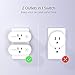 Smart Plugs That Work with Alexa, TECKIN 15A Alexa Smart Plugs with Remote Control, Schedule and Timer Function, FCC ETL Certification, No hub Require (2 Pack)