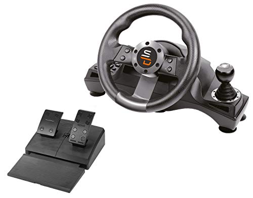Subsonic SA5156 - Drive Pro Sport Racing Wheel for Playstation 4, PS4 Slim, PS4 Pro, Xbox One, Xbox One S and PS3