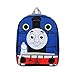 Thomas the Train Mini Backpack for Kids - 12 Inch Toddler Thomas and Friends Backpack, Blue