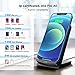 Wireless Charger, 7.5W Wireless Charging Stand Compatible with iPhone SE/11/11 Pro Max/XS Max/XR/XS/X/8/Plus, 10W for Galaxy S20/S10/S9/Note 10/Note 9, 5W for Other Qi Phones(No AC Adapter)